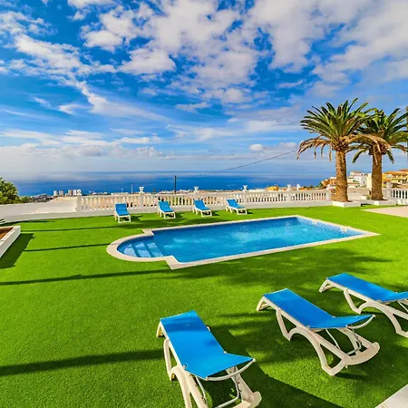 Vila Authentic Canarian With Pool And Ocean Views